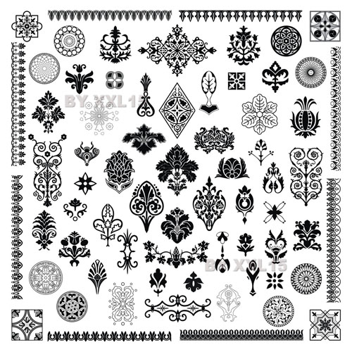 free vector Totem fine pattern vector